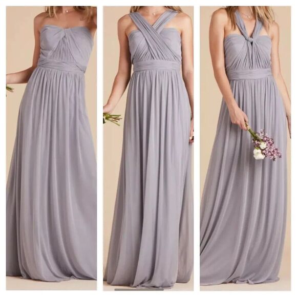 NWT Birdy Grey Dress CHICKY CONVERTIBLE DRESS Formal Pale Blush XL Formal - Picture 5 of 11